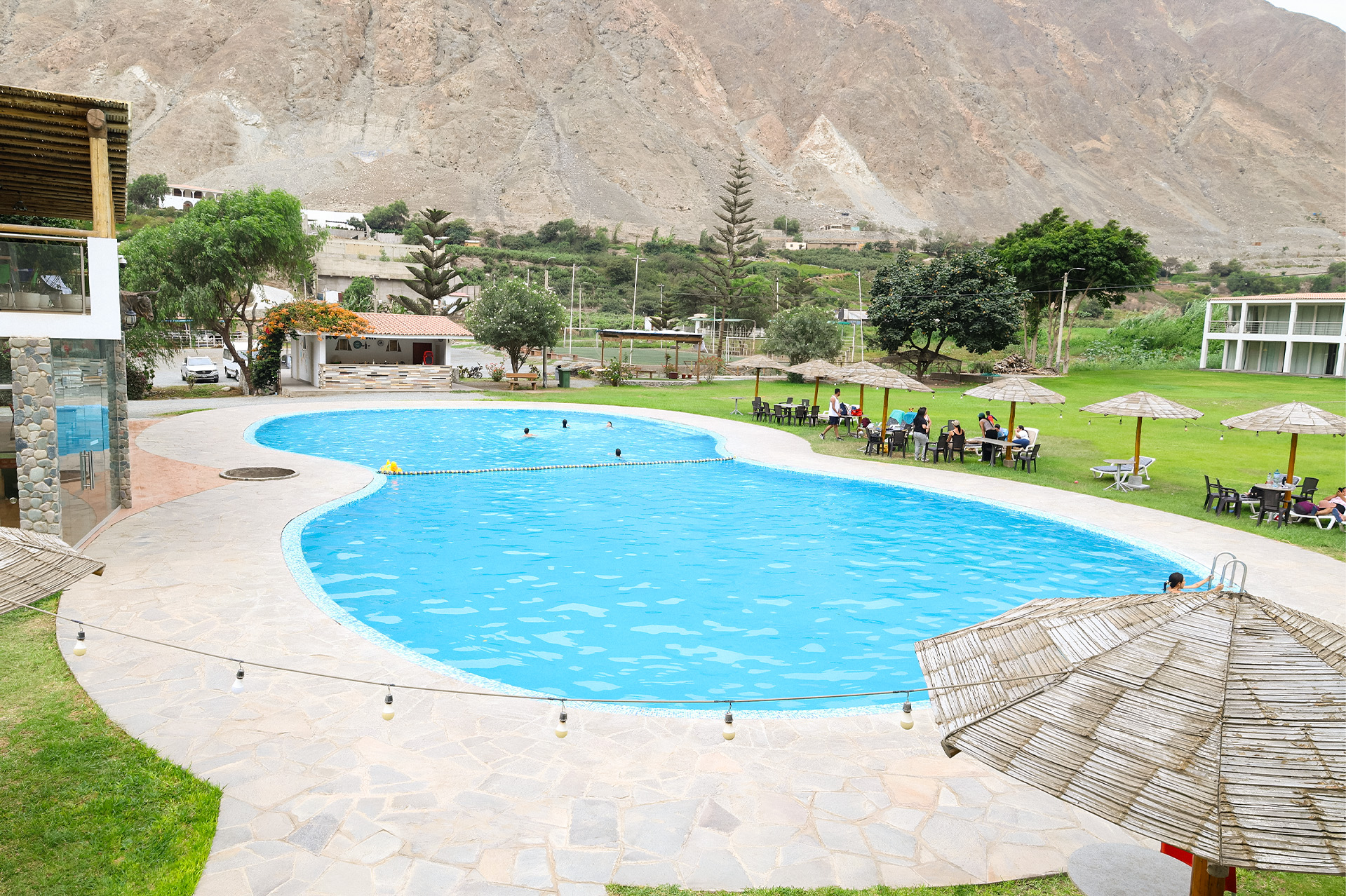 Vista panorámica del campo
